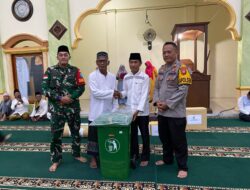 Kapolsek Sungai Tebelian hadiri Safari Ramadhan di Masjid Ar-Rahman, Merarai Satu Sungai Tebelian