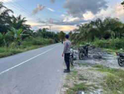 Patroli Cegah Balap Liar di Jalan Sekadau – Sungai Ayak, Polisi Imbau Peran Orang Tua