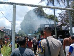 Polres Sekadau: Kebakaran Rumah di Desa Merapi Diduga akibat Korsleting Listrik