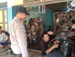 Tingkatkan Keamanan Selama Bulan Suci Ramadhan, Polsek Sokan Gelar Patroli Dan Berikan Himbauan