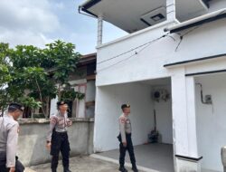 Jaga Situasi Kamtibmas, Satuan Samapta Polres Ketapang Laksanakan Patroli Perumahan Kosong