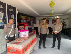 Polri Untuk Masyarakat : Kapolres Tinjau Pos Operasi Ketupat 2025 Di Wilayah Ketapang
