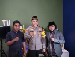 KAPOLRES KETAPANG KUNJUNGI MEDIK.TV, BERIKAN MASUKAN DAN HARAPAN UNTUK PENGEMBANGAN