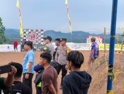 Polsek Nanga Tayap Polres Ketapang Pengamanan Event Forkopimcam Cup Grasstrack Championship 2025 