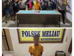 Polsek Meliau Tangkap Pemuda Pengedar Sabu di Desa Kuala Buayan: Barang Bukti 4,56 Gram Diamankan