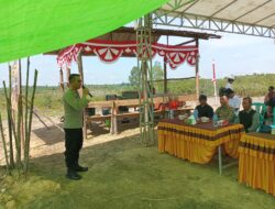 Polsek Nanga Tayap melaksanakan Penanaman Jagung Bersama Sinar Mas Dukung Ketahanan Pangan di Ketapang”