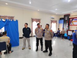 Pastikan Kesehatan Personel, Polres Sekadau Ikuti Pemeriksaan Berkala