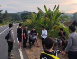 Polsek Nanga Mahap Intensifkan Patroli, Cegah Balap Liar dan Knalpot Brong