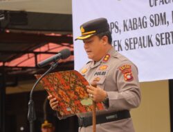 Kapolres Sintang Serahterimakan Jabatan Kabag, Kasat Hingga Kapolsek Jajaran