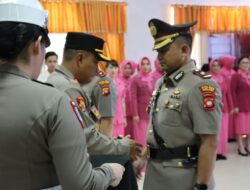 Kapolres Melawi Pimpin Sertijab Waka ,Kasat Intelkam, Kapolsek Belimbing dan Purna Bakti Polri