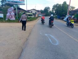 Laka Lantas di Simpang Jembatan Penanjung Sekadau, IPTU Sudarsono: Pengendara Motor Luka Serius