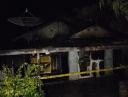 Kapolsek Sekadau Hilir AKP Burhan: Kebakaran Rumah di Selalong Diduga karena Korsleting Listrik