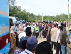 Polres Sekadau Amankan Pelepasan Jemaah Haji, 57 Warga Diberangkatkan ke Tanah Suci