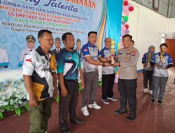 Penutupan Ajang Talenta SD-SMP Sekadau, Kapolsek Belitang Hilir Hadir dan Beri Apresiasi