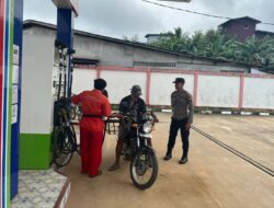 Patroli BBM di SPBU Kompak Meliau, Polisi Pastikan Distribusi Lancar dan Situasi Kondusif