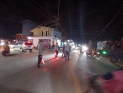 Polsek Tumbang Titi Laksanakan Pengamanan Pawai Sambut Hari Raya Iduladha 1446 H