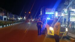 Sat Lantas Polres Ketapang Gelar Patroli Malam untuk Antisipasi Laka Lantas dan Kemacetan