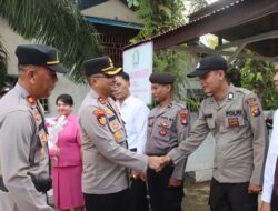 Kapolres AKBP Donny Kunker Perdana ke Polsek Sekadau Hulu, Ini Pesan dan Arahannya