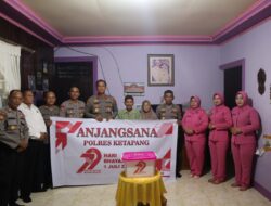Wujud Penghormatan dan Penghargaan, Polres Ketapang Laksanakan Anjangsana ke Purnawirawan dan Warakawuri Polri