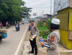 Satlantas Polres Sekadau Sosialisasi Bahaya Micro-Sleep, Antisipasi Kecelakaan di Jalan Raya