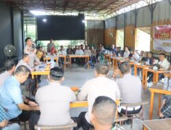 Sukseskan Program Ketahanan Pangan, Polres Sekadau Jalin Sinergi Lewat Coffee Morning
