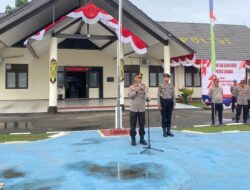 Wakapolres Sekadau Pimpin Apel Jam Pimpinan, Tekankan Kesiapan Upacara Hari Bhayangkara ke-79