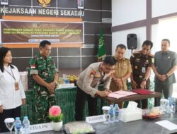 Hadiri Pemusnahan Barang Bukti di Kejari Sekadau, Kapolres AKBP Donny Sampaikan Apresiasi