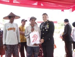 Ajak Petani, Nelayan, Buruh, Petugas Kebersihan, Santri, Mahasiswa Dan Awak Media, Polres Ketapang Gelar Syukuran Hari Bhayangkara Ke-79