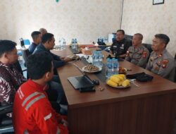 Perkuat Sistem Keamanan Objek Vital, Sat Pamobvit Polres Sanggau Lakukan Sosialisasi PNBP di Beta Gas dan PLTU Sei Batu