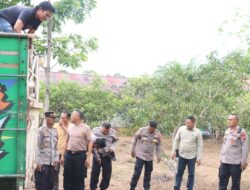Untuk Dukung Program Ketahanan Pangan Nasional Polres Melawi Siapkan 1,4 Ton Pupuk