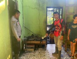 Kebakaran Rumah Di Dusun Pasa Desa Berinang Mayun Kecamatan Menyuke