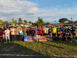 Turnamen Sepak Bola Nanga Mahap Cup 2025 Resmi Dibuka, Kapolsek IPDA Andre Tekankan Sportivitas