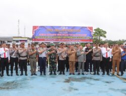 Kapolres Sekadau AKBP Donny Pimpin Apel Gelar Pasukan Operasi Patuh Kapuas 2025