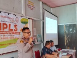 Kapolsek Sayan Laksanakan Sosialisasi Di SMA Negeri 1 Sayan