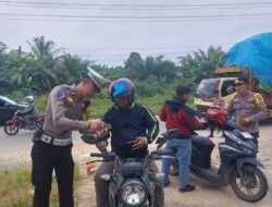 Operasi Patuh Kapuas 2025 di Sekadau, Polisi Tindak Puluhan Pelanggar Lalin