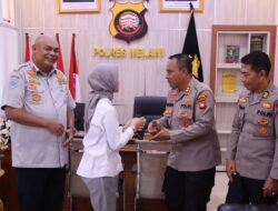 Kapolres Melawi Sambut Kedatangan Ismayanti Hapsari Putri
