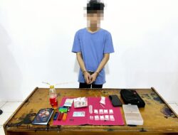 Amankan Satu Pelaku Narkoba, Polsek Tumbang Titi Turut Sita Barang Bukti Sabu Seberat 10,6 Gram