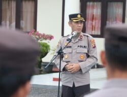 Waspada Karhutla, Wakapolres Sekadau Kompol Asep Ingatkan Personel Cek Titik Api