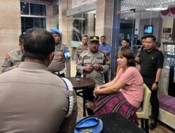 Patroli Enggang Polresta Pontianak Amankan Kedatangan Delegasi Polis PDRM Serawak di Hotel Mercure