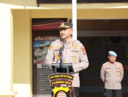 Pimpin Apel Pagi, Ini Arahan Kapolres Ketapang Kepada Anggotanya