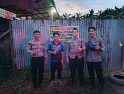 Rutin Patroli, Sat Samapta Polres Sekadau Edukasi Pelaku Usaha Sawit