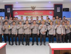 Wakapolres Sekadau Tekankan Program Ketahanan Pangan dan Cegah Karhutla dalam Anev Bhabinkamtibmas