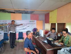 Samsat Go Katan di Pospol Simpang 4 Kayu Lapis, Puluhan Warga Antusias Urus Pajak dan PBB