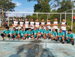 Pertandingan Seru Dan Unik Di Hari Ketiga Volly Ball Fun Game Antar Wartawan VS APDESI