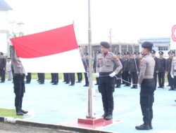 Polres Sekadau Gelar Upacara HUT ke-80 Kemerdekaan RI