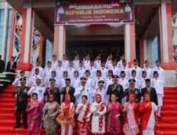 Kompak Bersama Jajaran Forkopimda, Kapolres Ketapang Hadiri Upacara Detik-Detik Proklamasi Di Kantor Bupati Ketapang