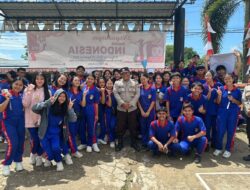 Momentum HUT ke-80 RI, Polisi Sekadau Sambangi SMA Karya Ajak Siswa Jauhi Kenakalan Remaja
