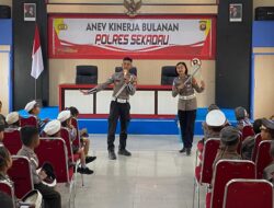 Polres Sekadau Gelar Polisi Sahabat Anak, 62 Murid TK Belajar Tertib Lalu Lintas