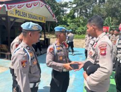 Bidpropam Polda Kalbar Lanjutkan Gaktibplin di Polsek Sekadau Hilir