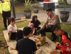 Kapolres Ketapang Bersama Anggota dan TNI Laksanakan Patroli Cipta Kondisi di Malam Minggu